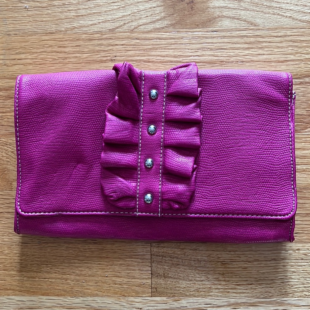 Hot Pink Clutch Purse